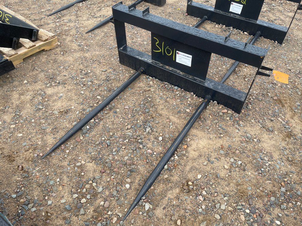 Unused 2026 JCT Skid Steer Bale Spear