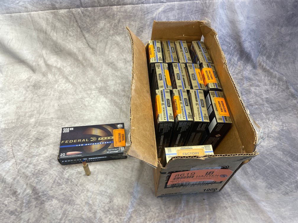 Federal .308 WIN Law Enforcement Ammo (Princeton, MN)