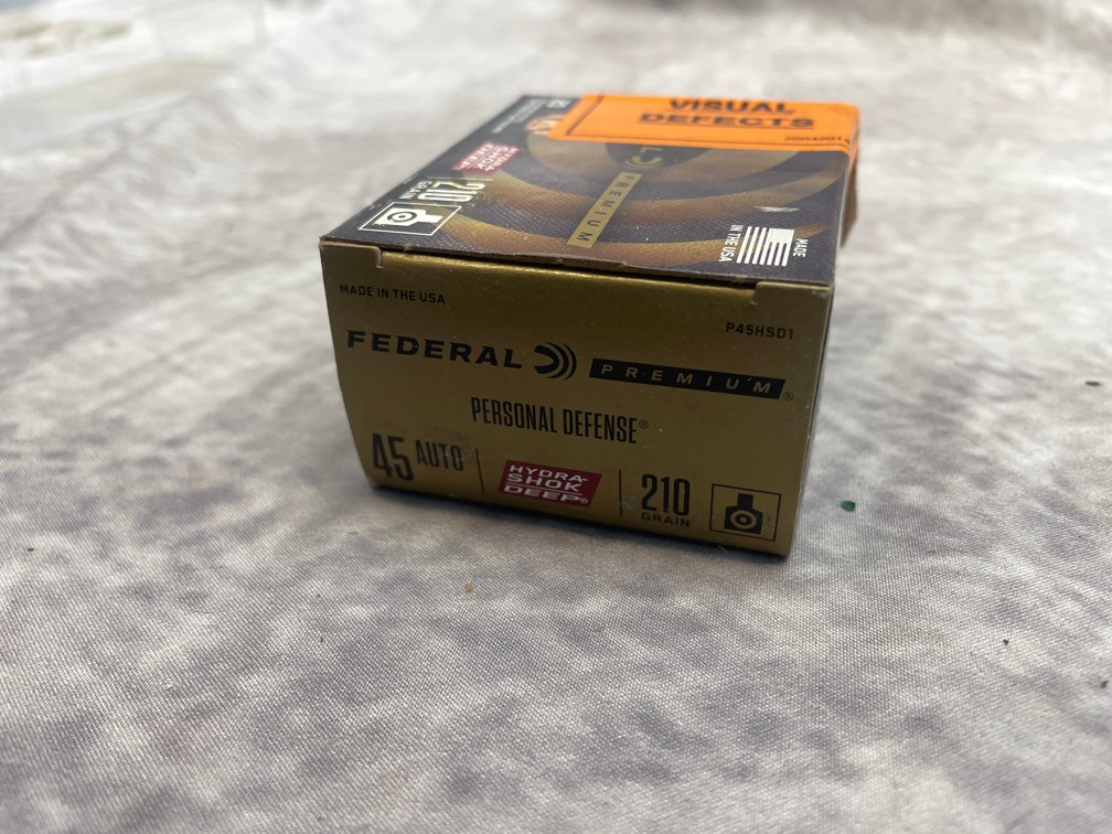 Federal .45 Auto Ammo (Princeton, MN)