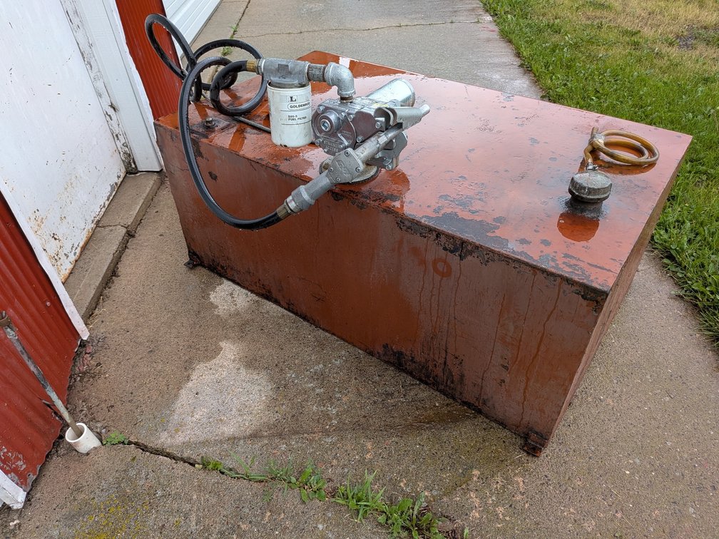 Steel Fuel Tank with Pump