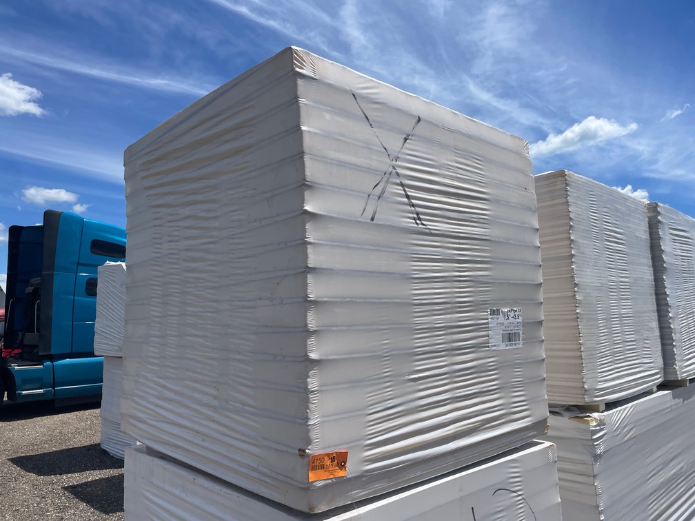 (32 Sheets) Taper Q .50"- 2.50" Thick GAF Energy Guard PolyISO