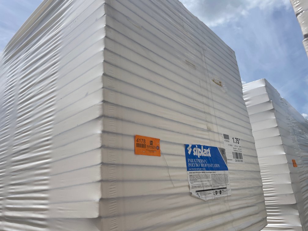 (27 Sheets) 1.75" Thick GAF Energy Guard PolyISO