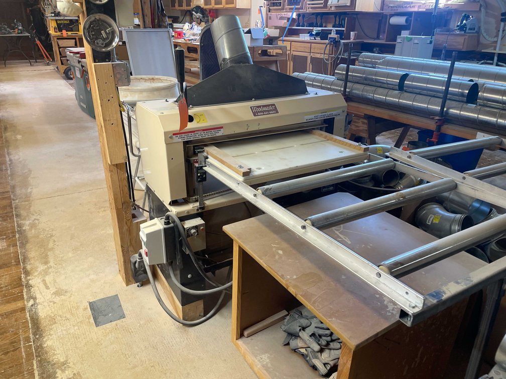 Woodmaster 25” Extreme-Duty Planer/Molder w/Rip Saw and 3-Side Molding Options