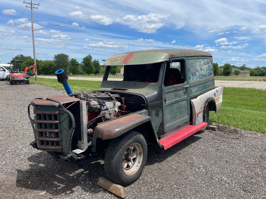 1953 Willys Rat Rod Project (Has WI Title)