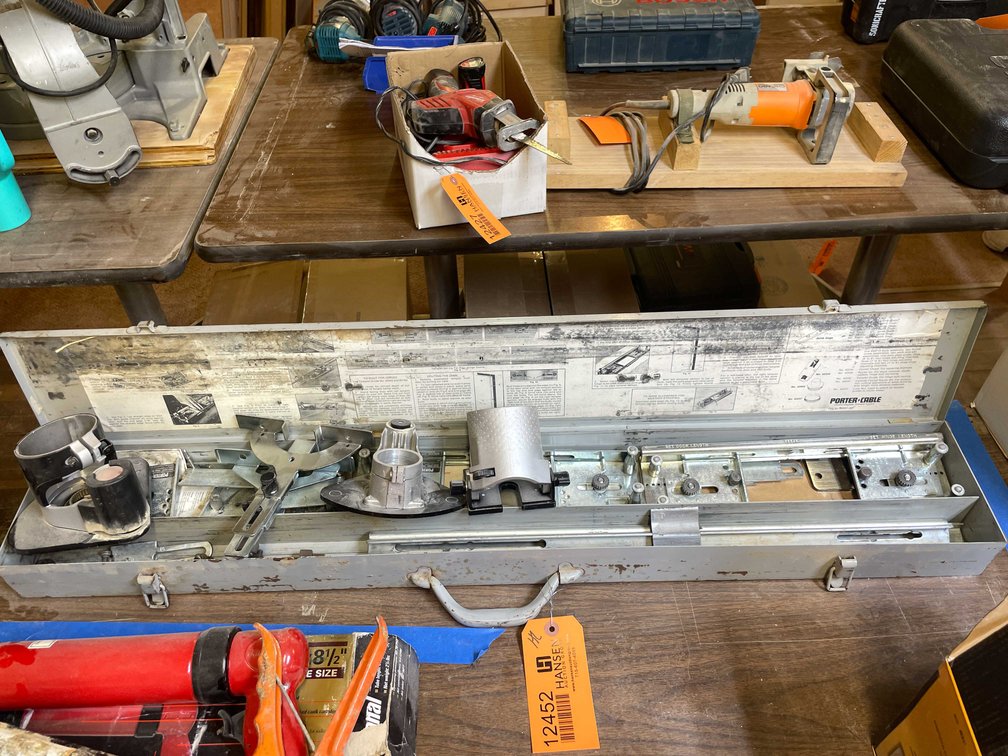 Porta Cable Hinge Butt Template