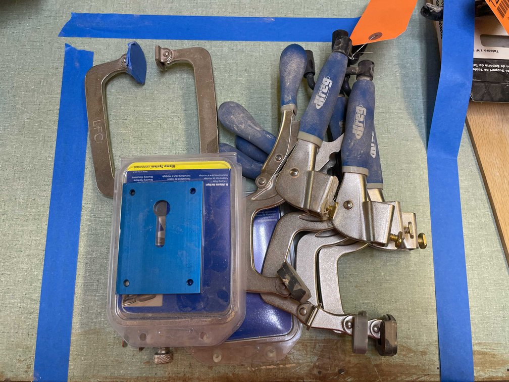 Pile of Clamps