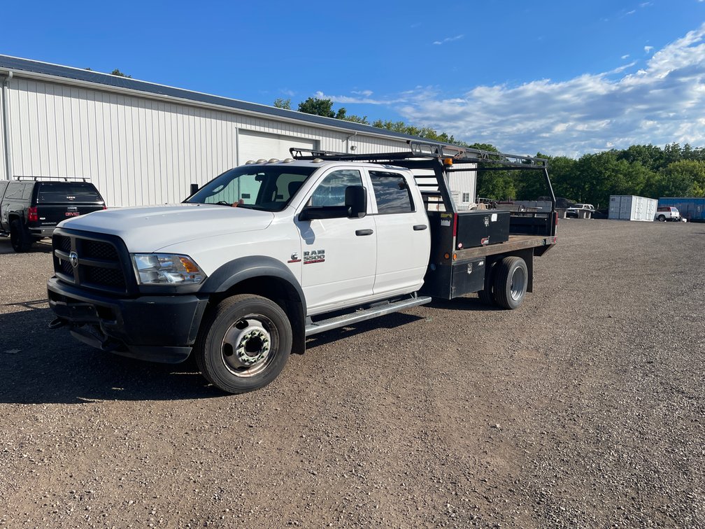 2015 Ram 5500 HD Crew Cab Flatbed Truck (Has WI Title)