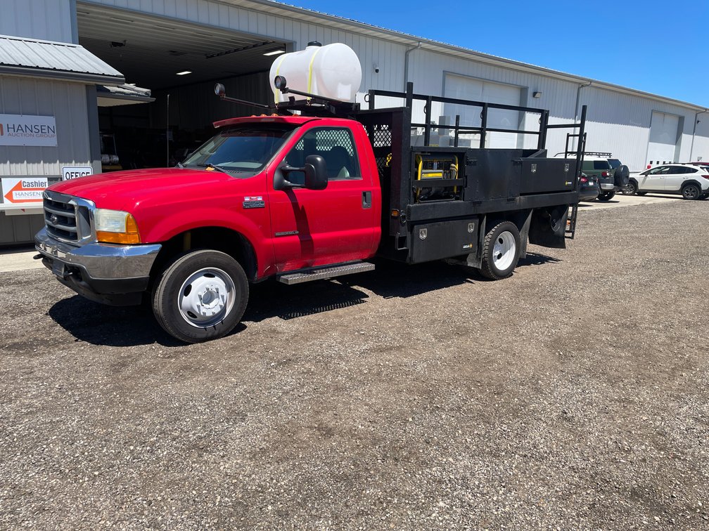 2001 Ford F550 Superduty Diesel Truck (Has WI Title)