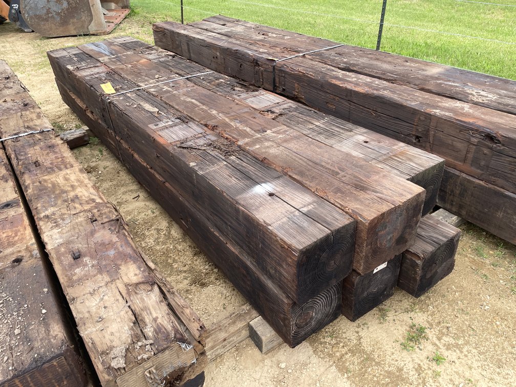 Bundle of (6) Railroad Ties