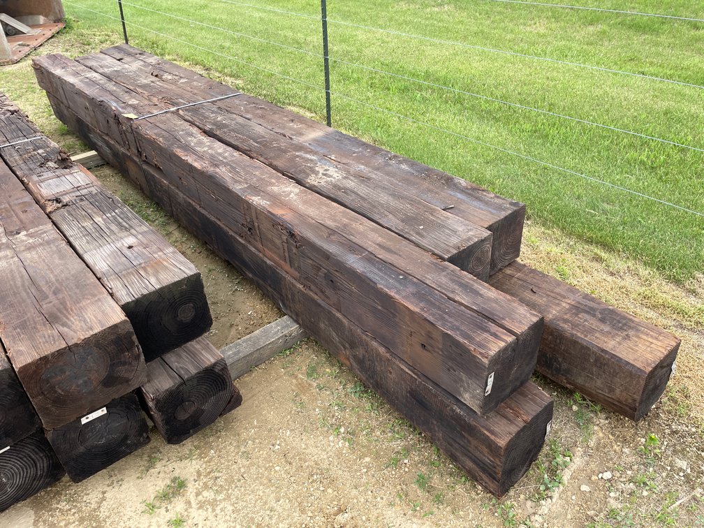 Bundle of (6) Railroad Ties