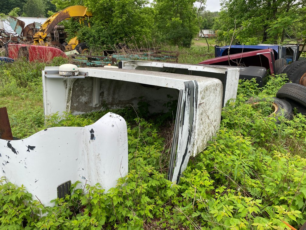 Various Semi Tractor Hoods and Wind Dams