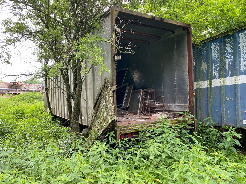 Semi Trailer with Contents (No Title)