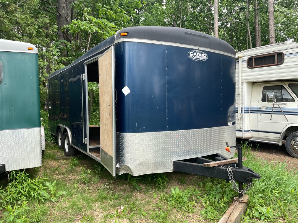 2008 Cargo Express 20' Tandem Axle Enclosed Trailer (Has WI Title)