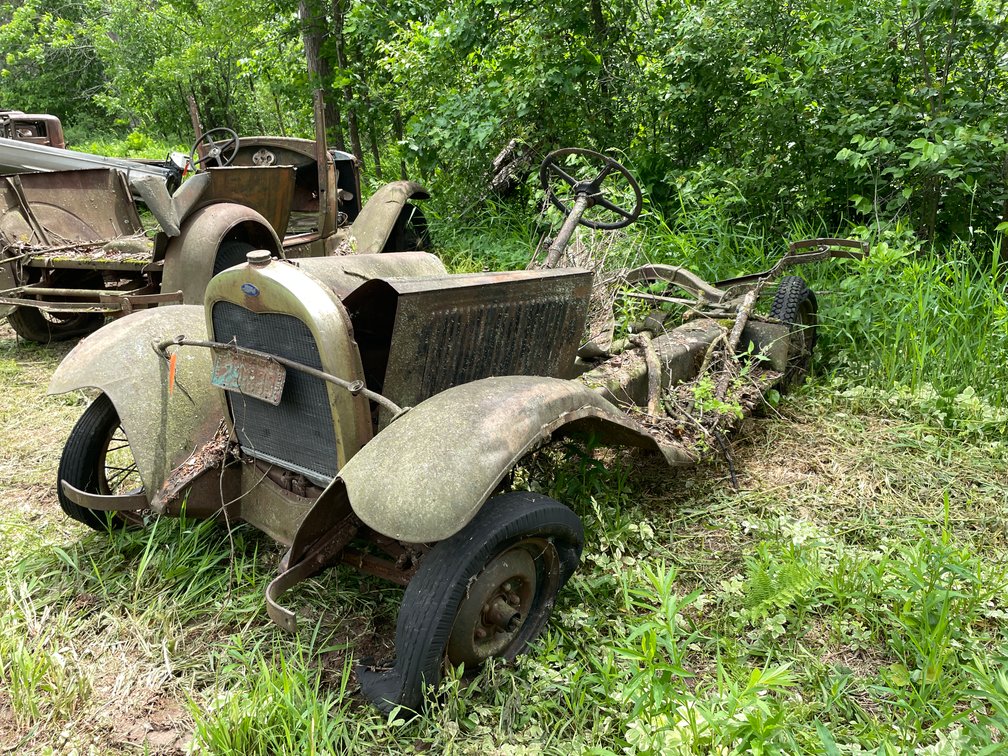 1928-1931 Ford Model A Chassis (No Title, For Parts)