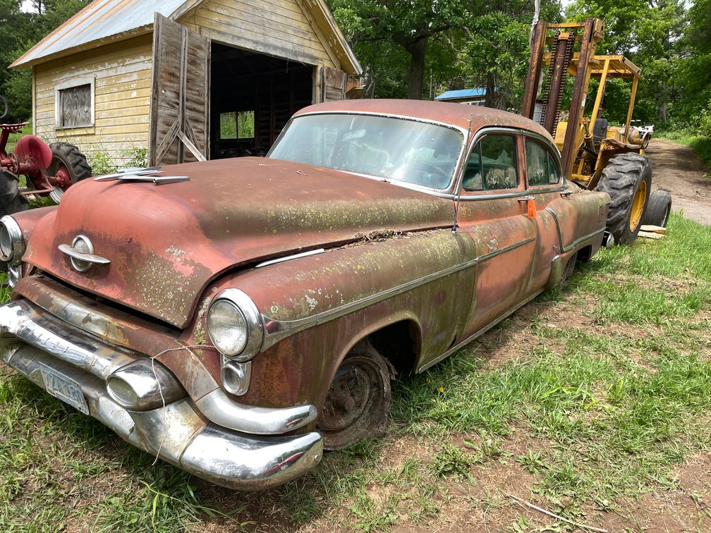 1950's Oldsmobile Ninety Eight 4-Door Sedan (No Title, For Parts)
