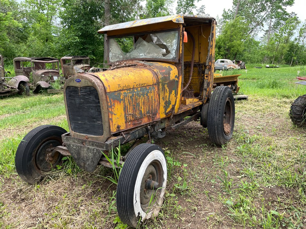 1928-1931 Ford Model A Converted into a Tractor (No Title, For Parts)