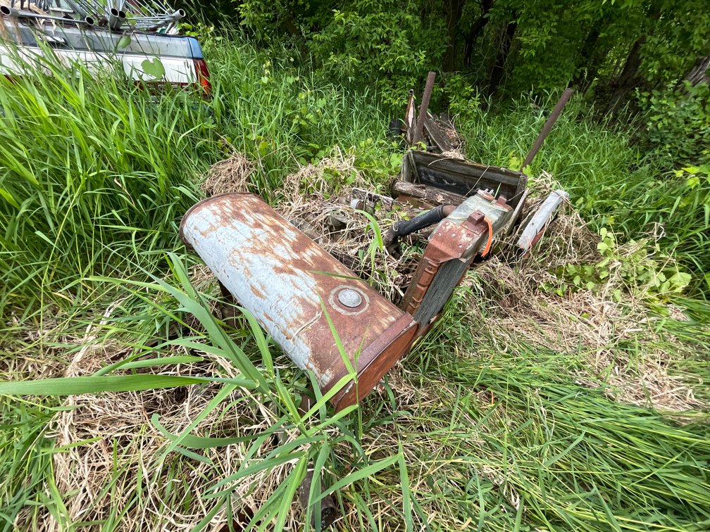 Ford Model A Chassis Converted into a Saw Rig