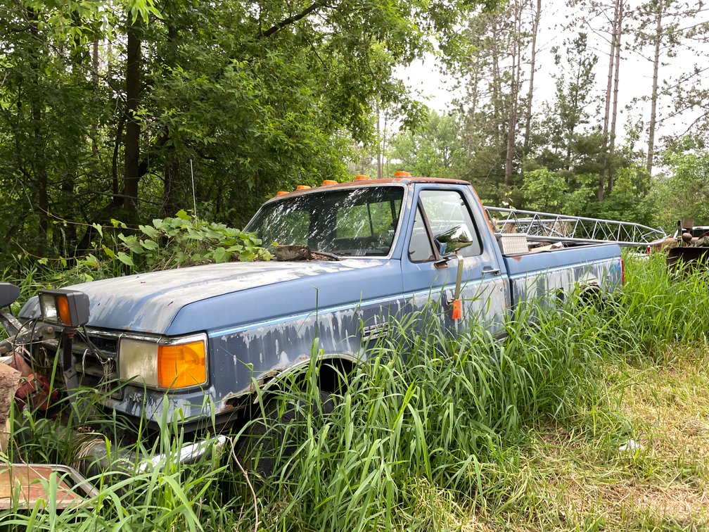 1991 Ford F-250 Pickup Truck (Has WI Title)
