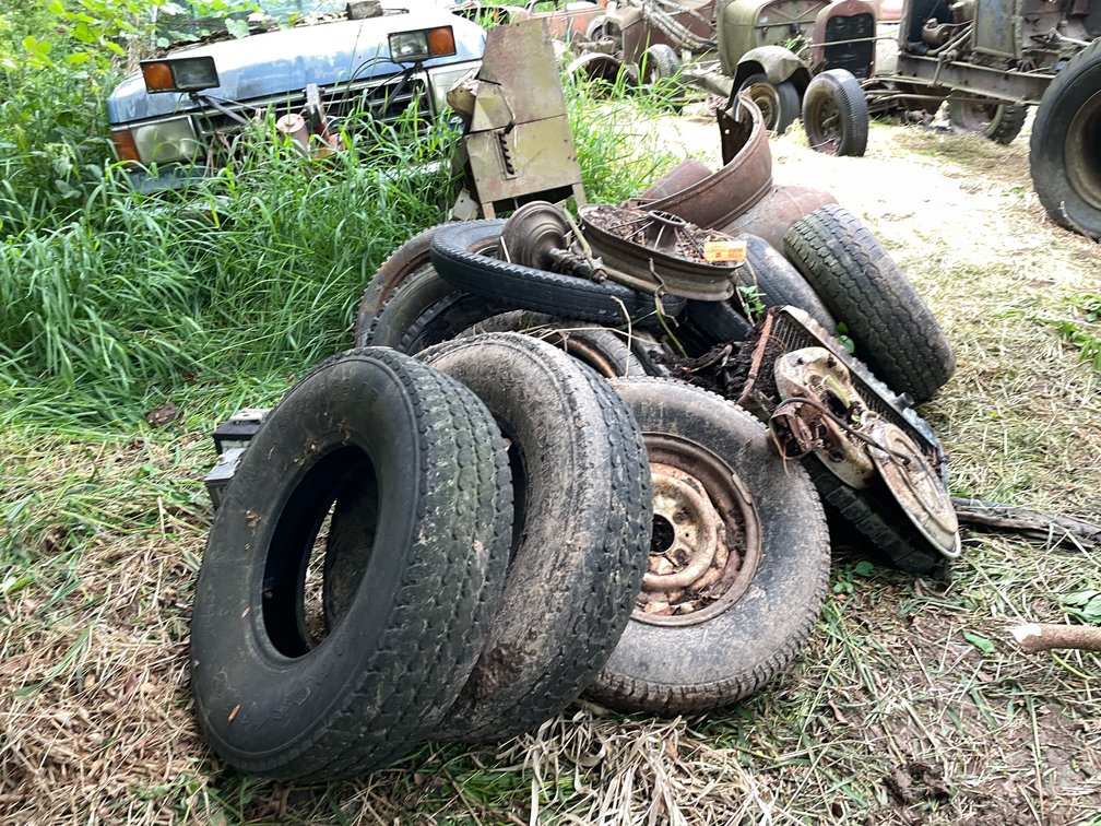 Scrap Steel Pile