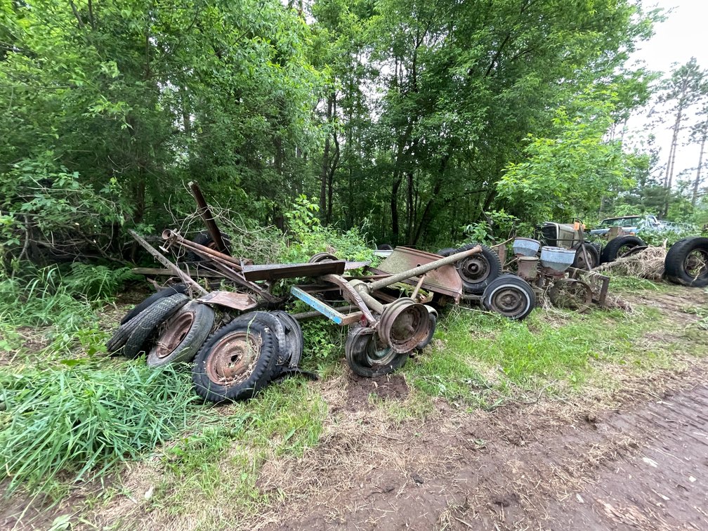Scrap Steel Pile