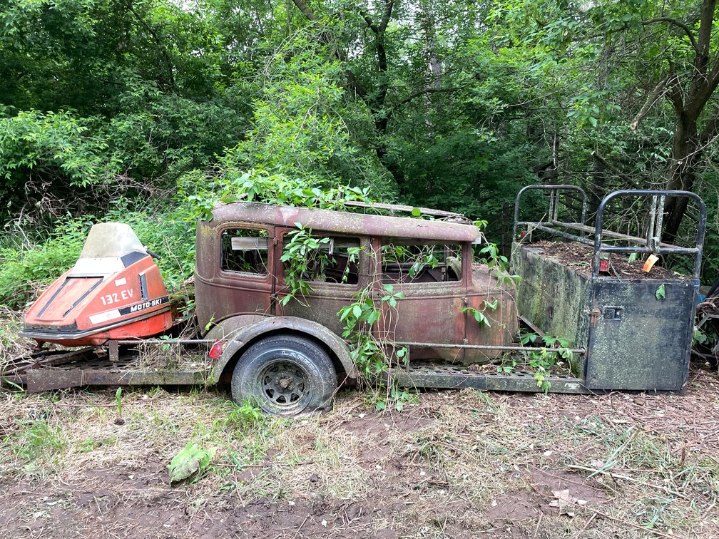 Scrap Steel Pile