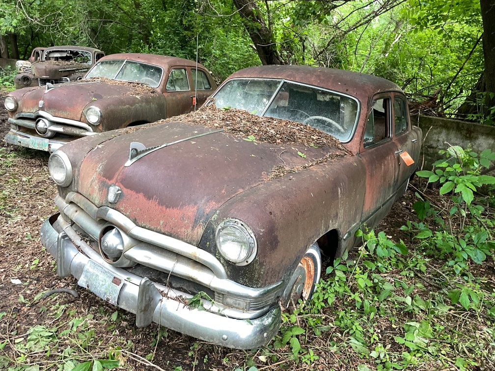 1950's Era Ford Custom 4-Door Sedan (No Title, For Parts)