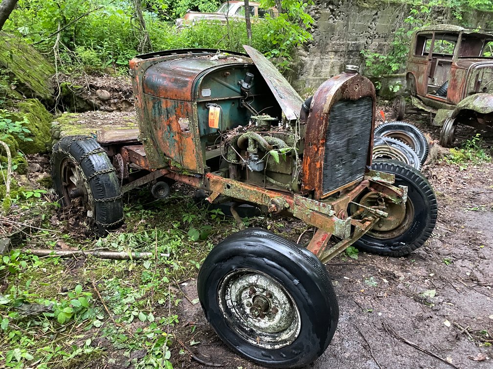 1928-1931 Ford Model A Converted into a Tractor (No Title, For Parts)