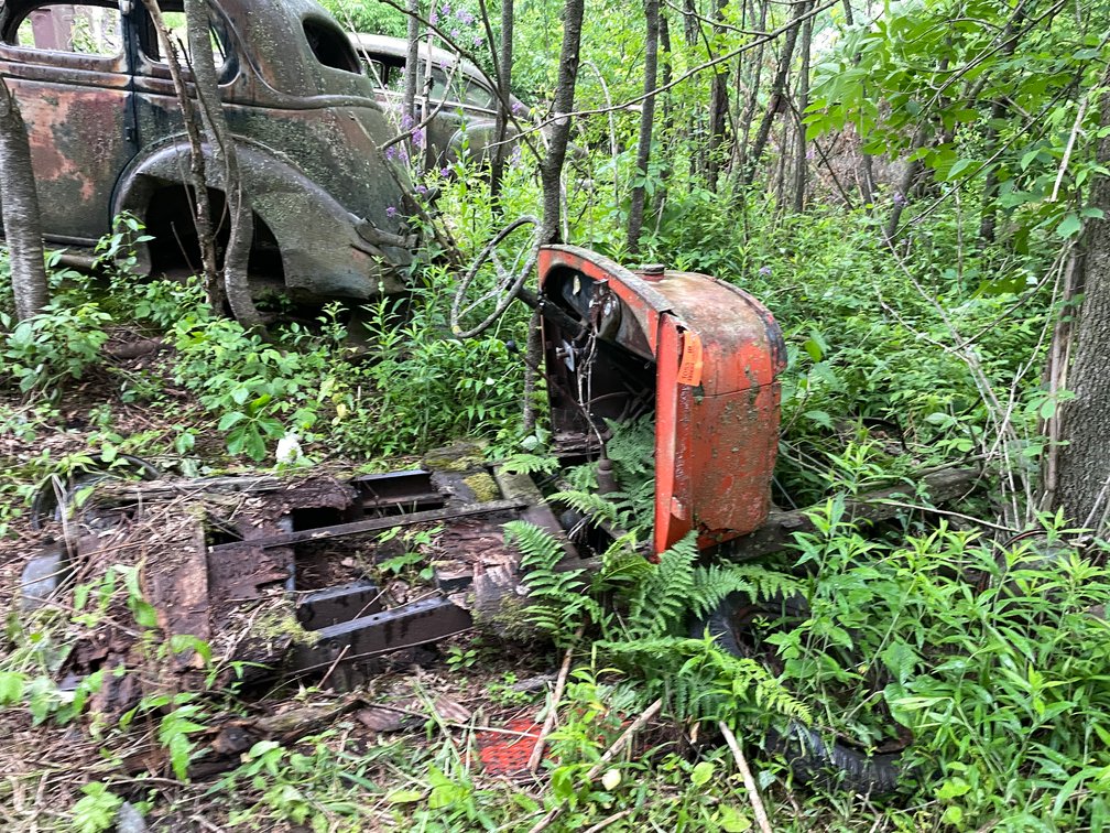 (2) 1928-1931 Ford Model A Chassis (No Titles, For Parts)