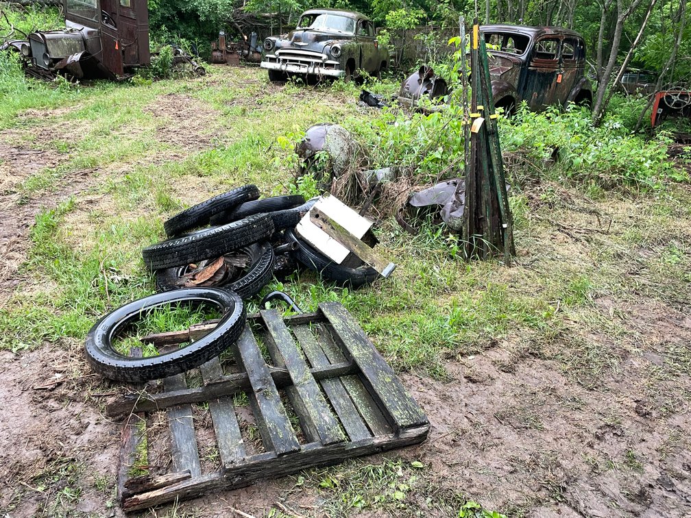 Scrap Steel Pile