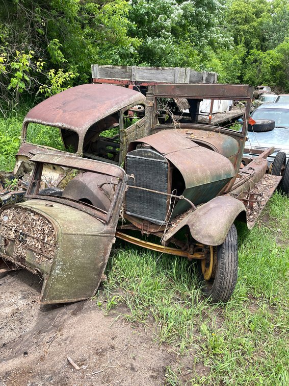 Truck and Car Chassis (No Title, For Parts)