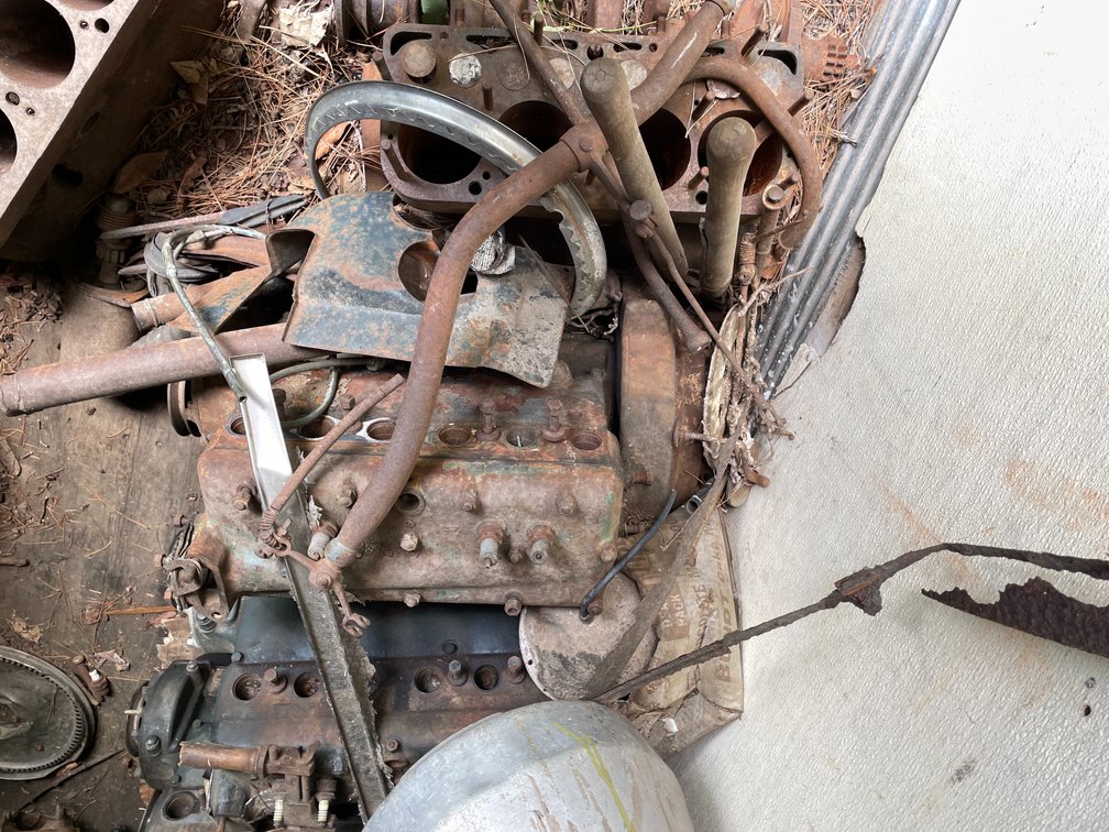 Semi Trailer Full of Used Auto Parts