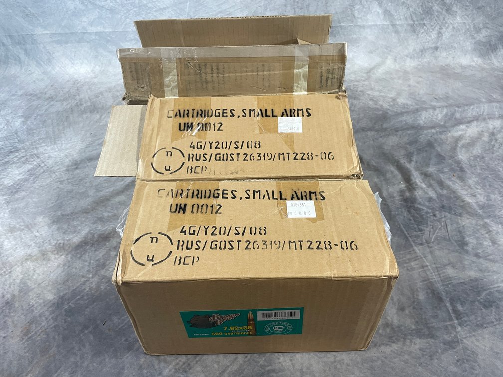 7.62 x39 Ammo In Boxes (Neenah, WI)