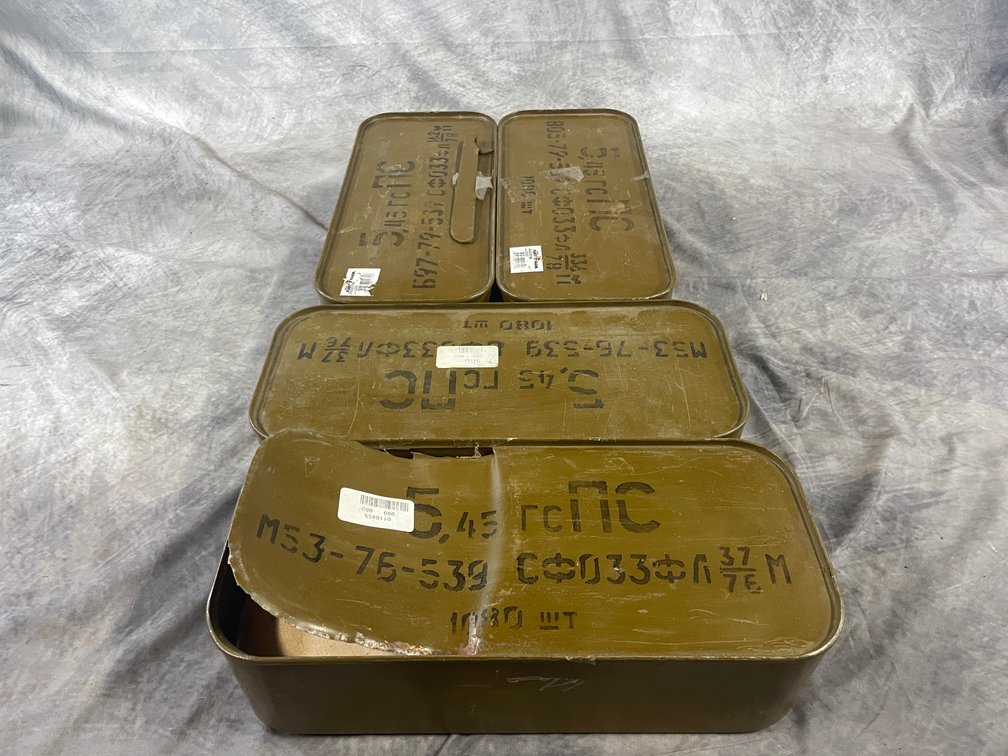 5.45 Tins Full Of Ammo (Neenah, WI)