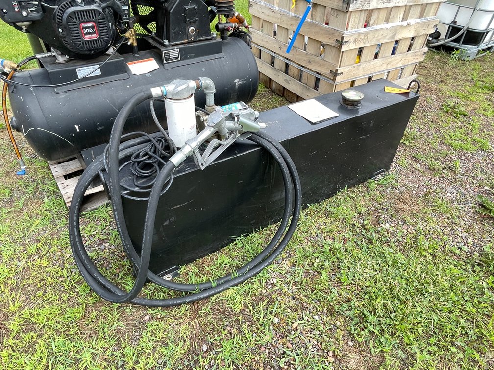 Pickup Bed Fuel Tank with Pump