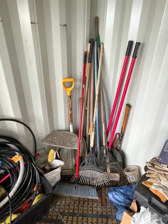 Lot of Handled Tools