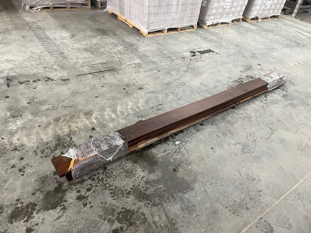 Bundle of (5) Inch Thick Rough Cut Black Walnut Boards