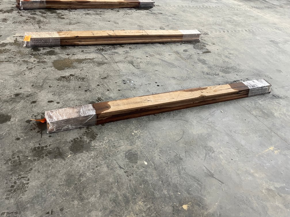 Bundle of (5) Inch Thick Rough Cut Black Walnut Boards