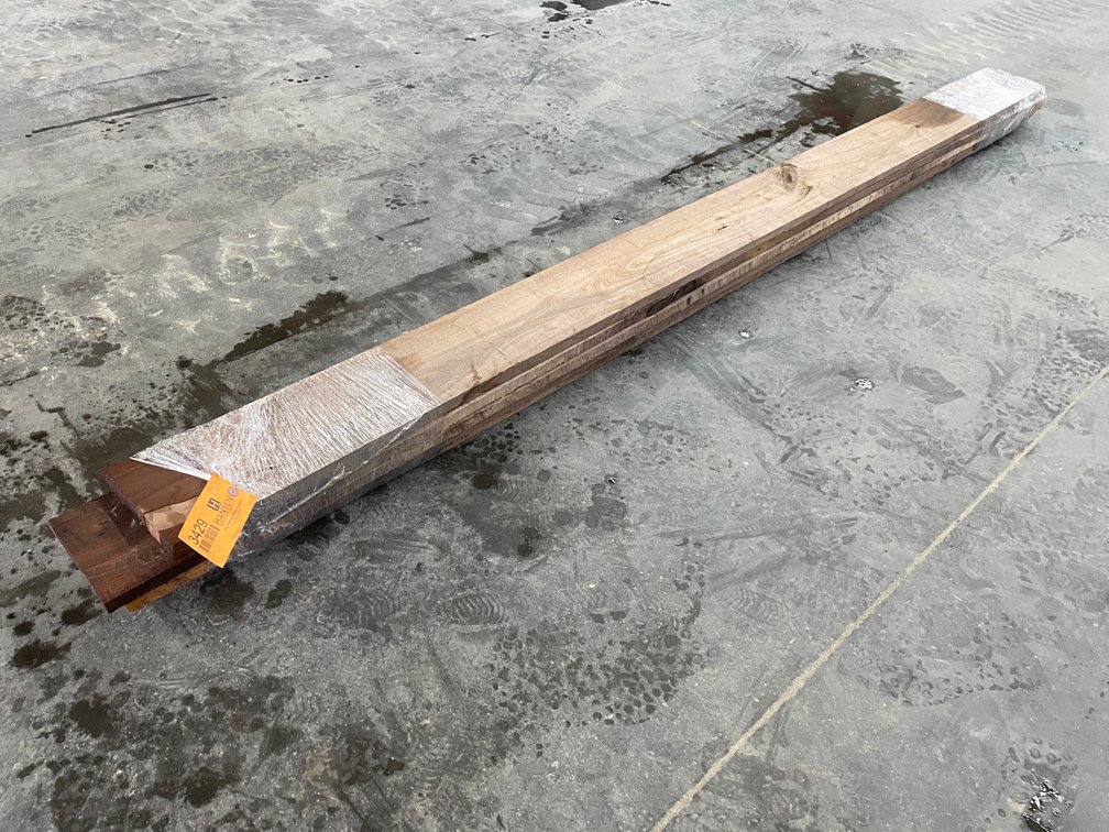 Bundle of (5) Inch Thick Rough Cut Black Walnut Boards