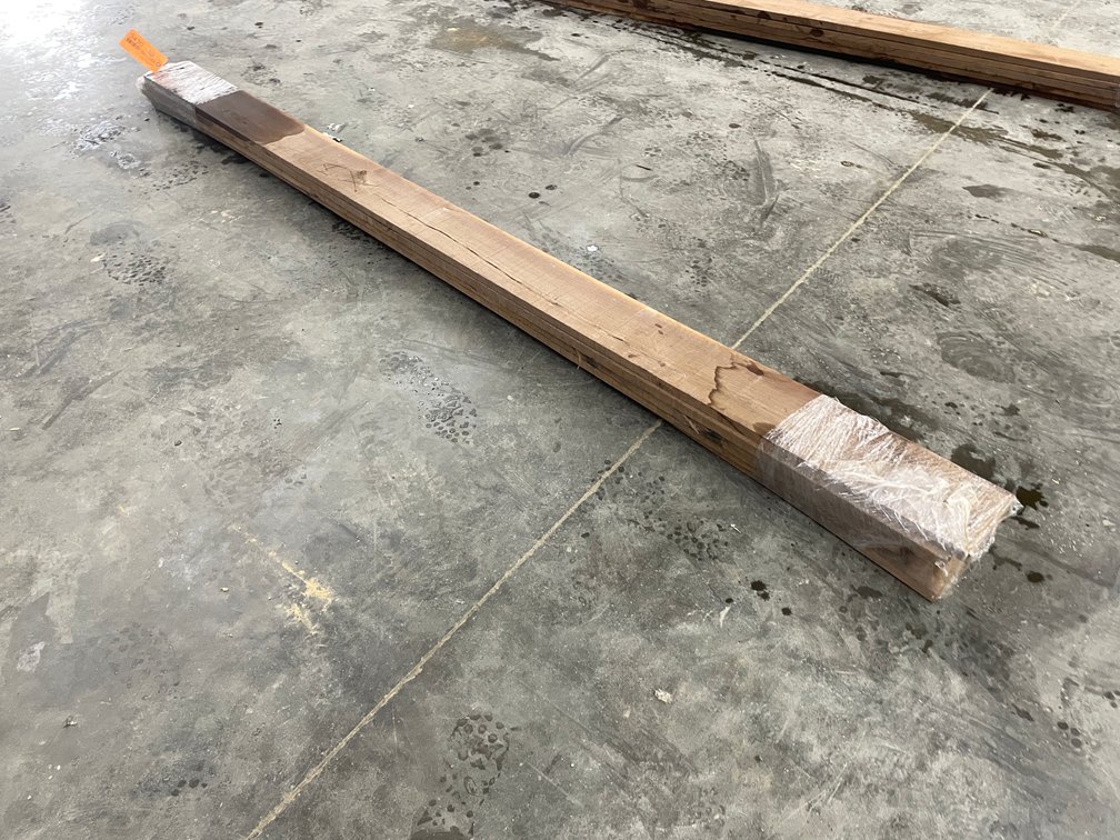Bundle of (5) Inch Thick Rough Cut Black Walnut Boards