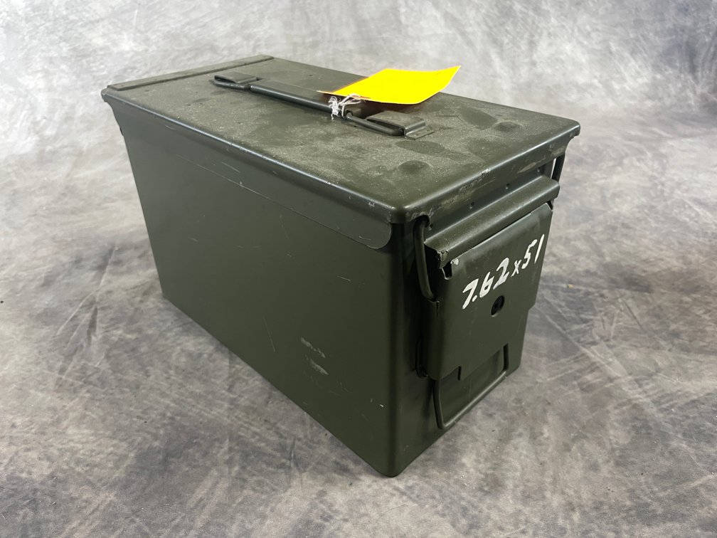 Ammo Can W/ 7.62 x 51 mm Rounds (Neenah, WI)