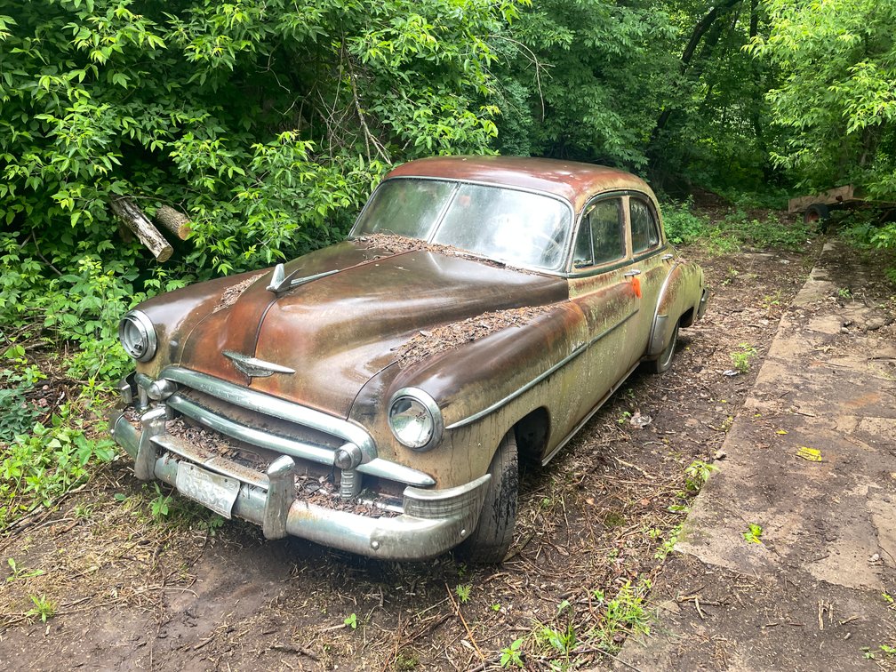 1950's Era Chevrolet Deluxe 4-Door Sedan (No Title, For Parts)