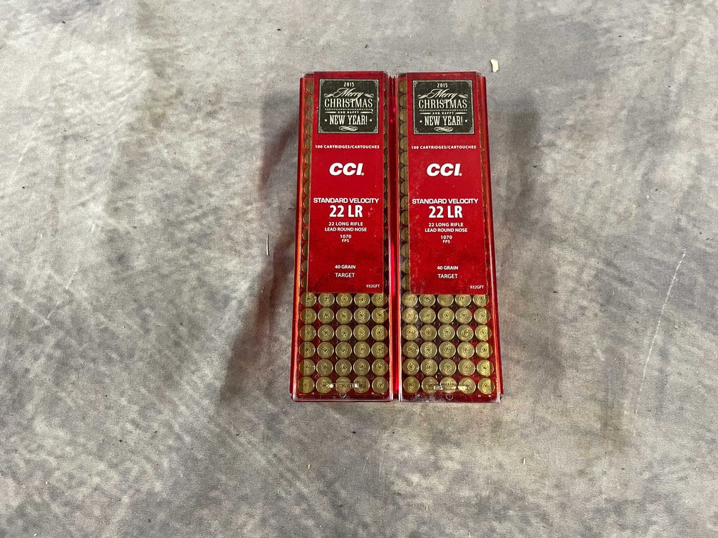 (2) Boxes Of 22LR Ammo (Neenah, WI)