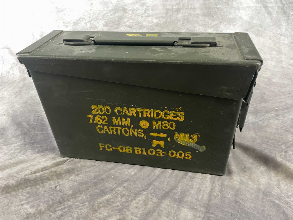 Ammo Can W/ 30 Carbine Rounds (Neenah, WI)