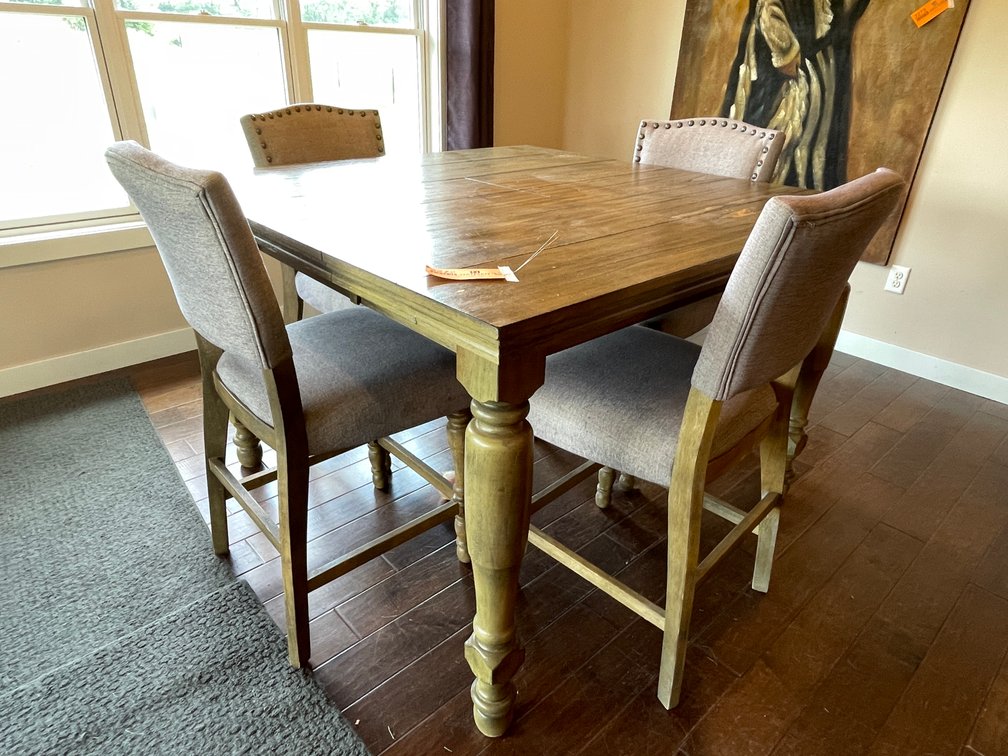 Pub Table and Chairs