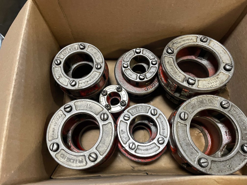 Ridgid Pipe Thread Dies (PR6)