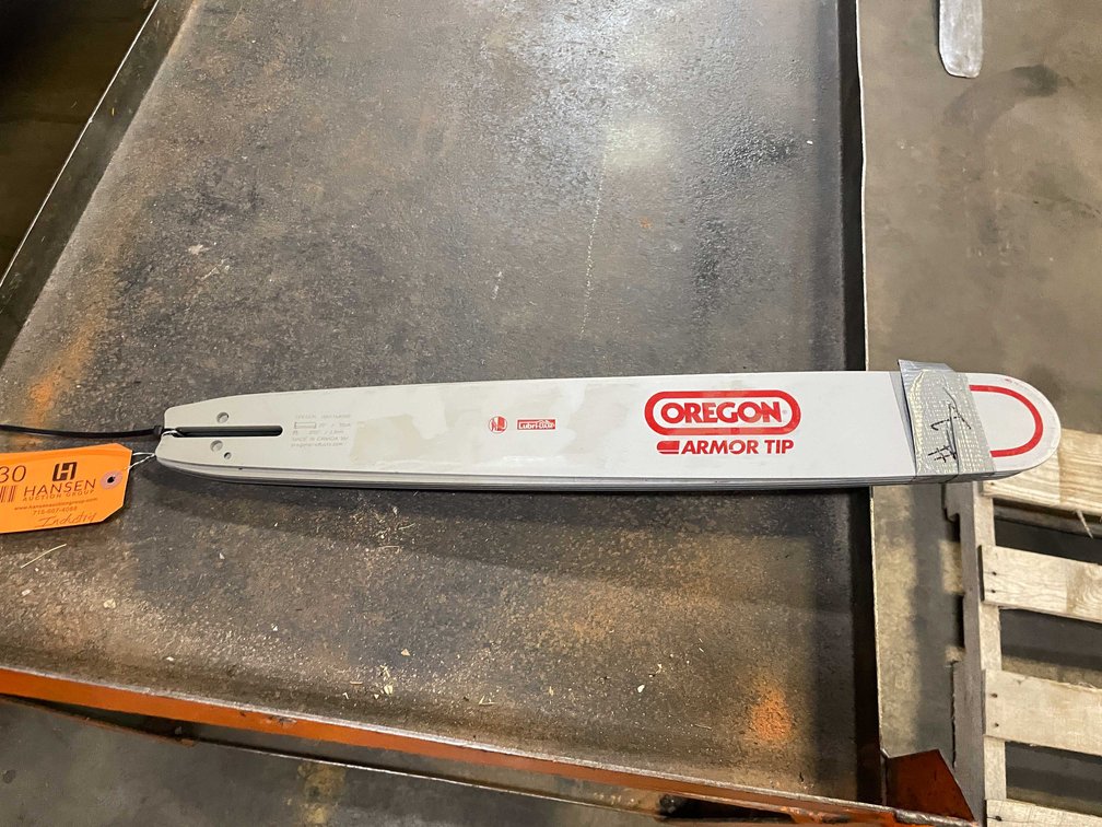 (4) 20" New Oregon and Husqvarna Chainsaw Bars (PR4)