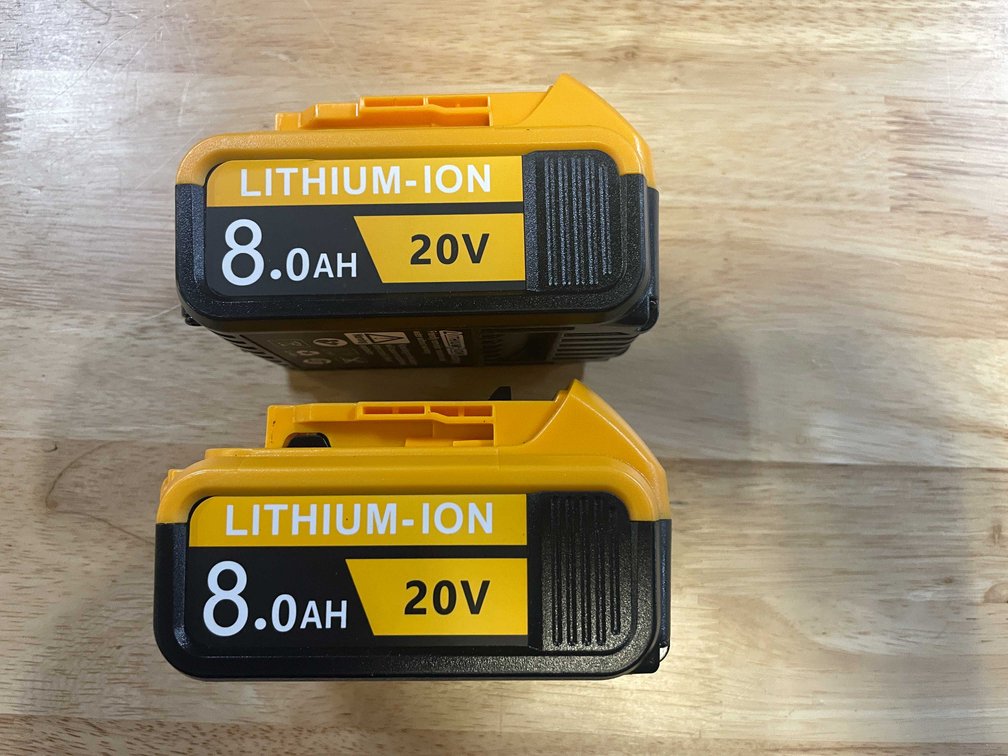 (2) 20 Volt Dewalt Compatible Batteries (PR13)