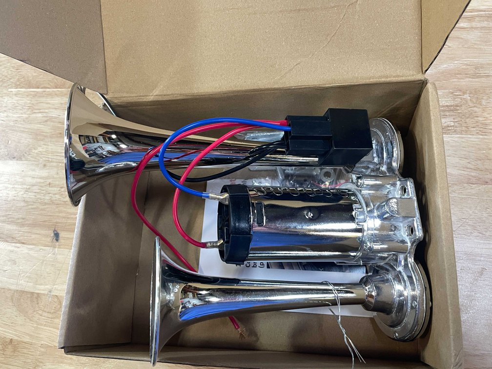 12vdc Chrome Air Horn (PR13)