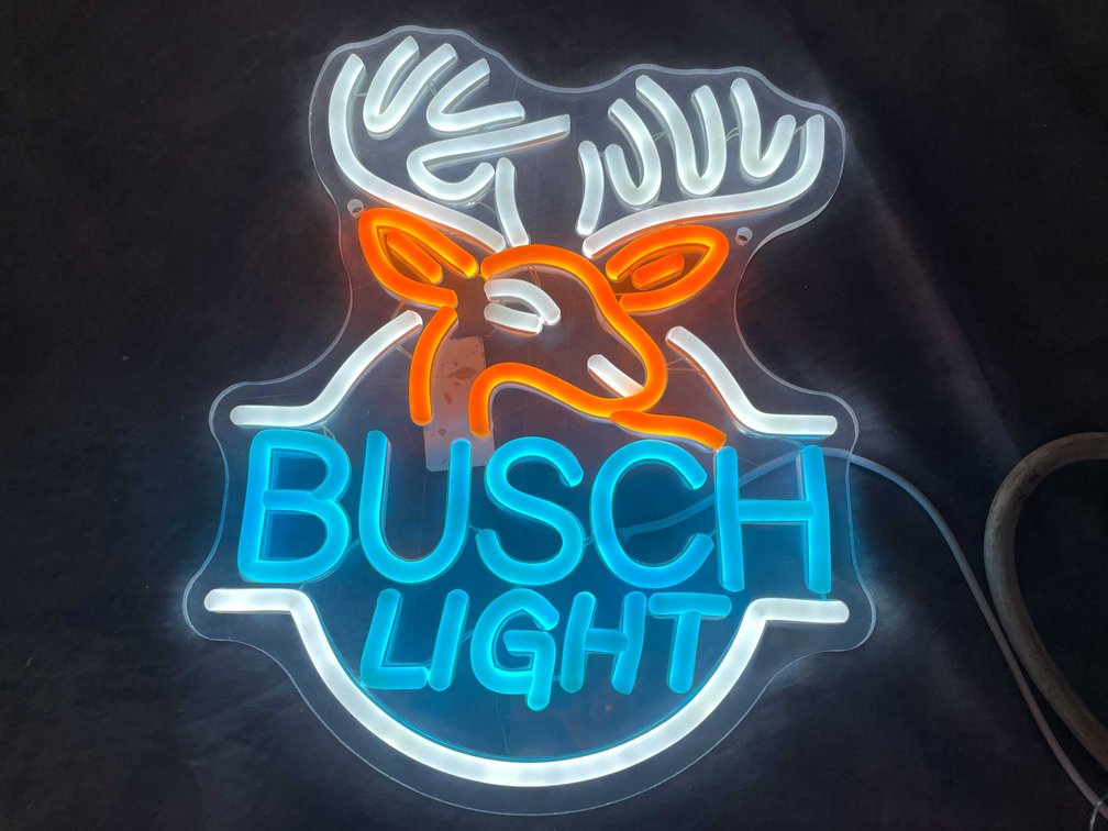 Busch Light Buck Deer LED Neon Sign (T6)