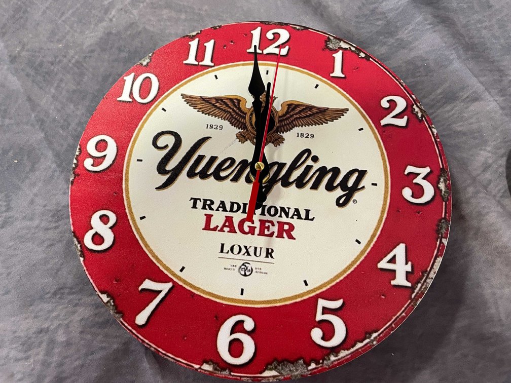Yuengling Beer Wall Clock (T6)